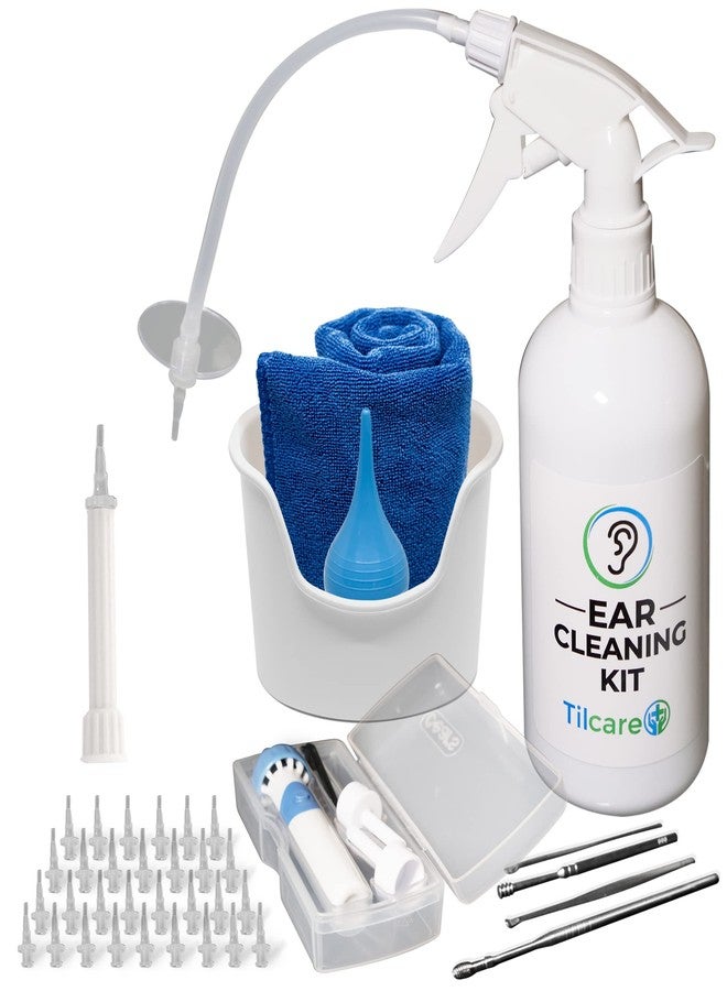 Tilcare Ear Wax Removal Tool by Tilcare - Ear Irrigation Flushing System for Adults & Kids - Perfect Ear Cleaning Kit - Image 1